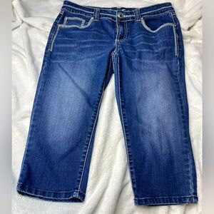 INC denim Bermuda shorts size 6